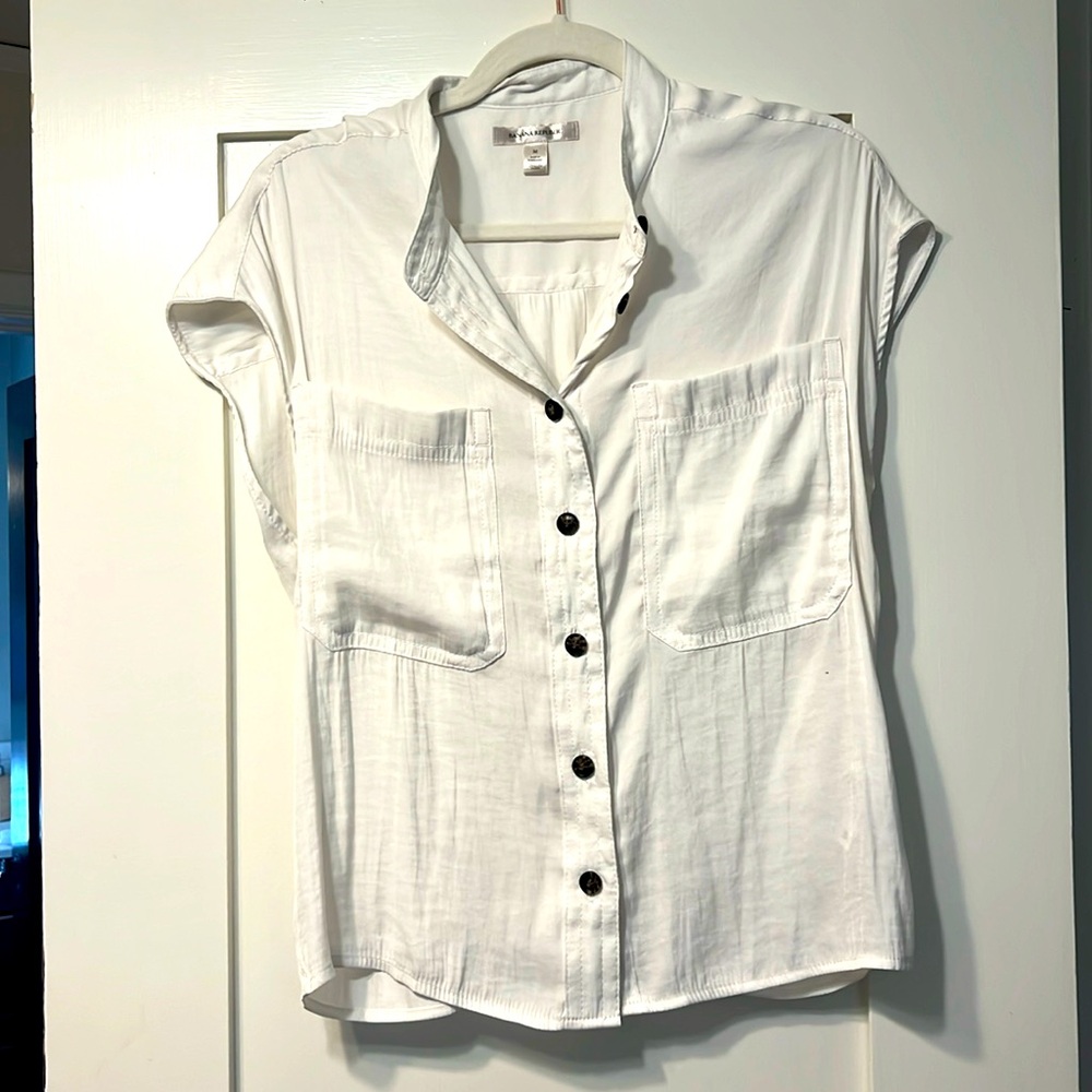 Banana Republic Tank Cream Tunic (M)